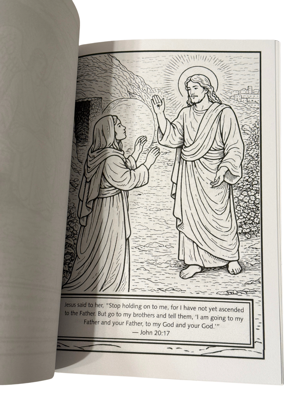The Passion of Jesus Christ Coloring Book