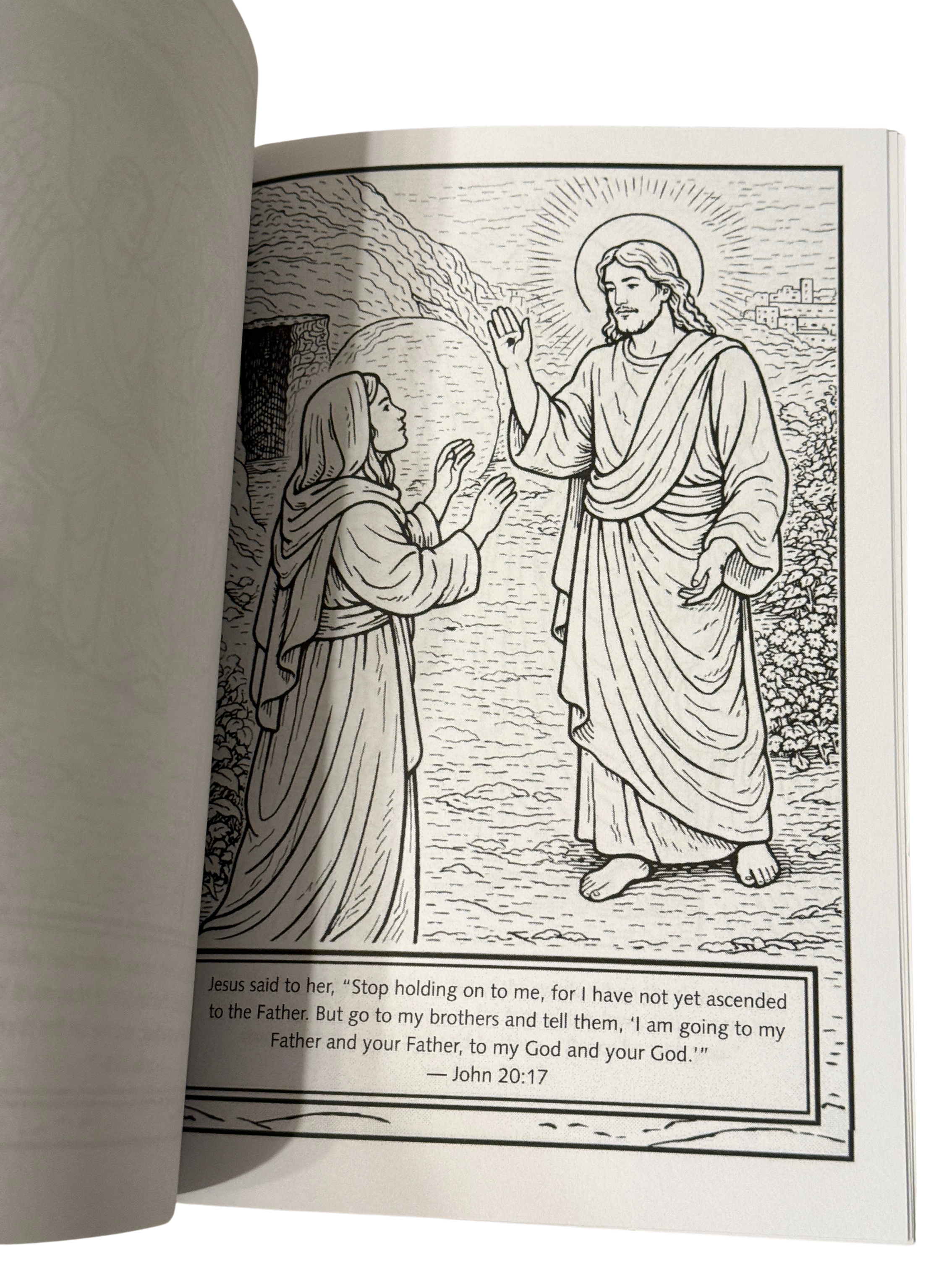 The Passion of Jesus Christ Coloring Book