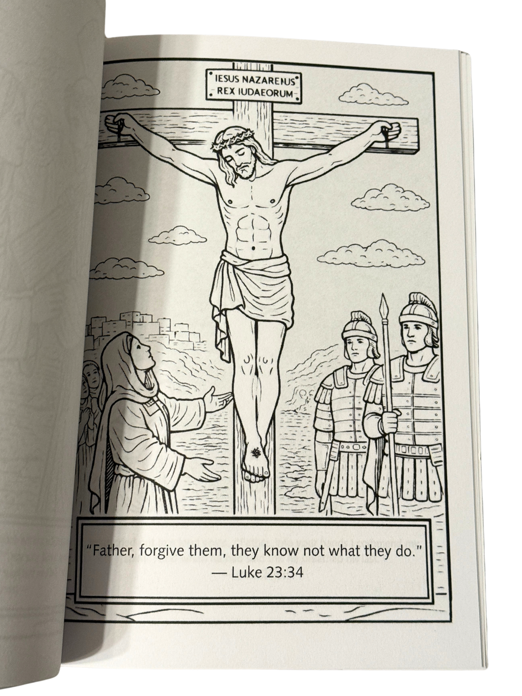 The Passion of Jesus Christ Coloring Book