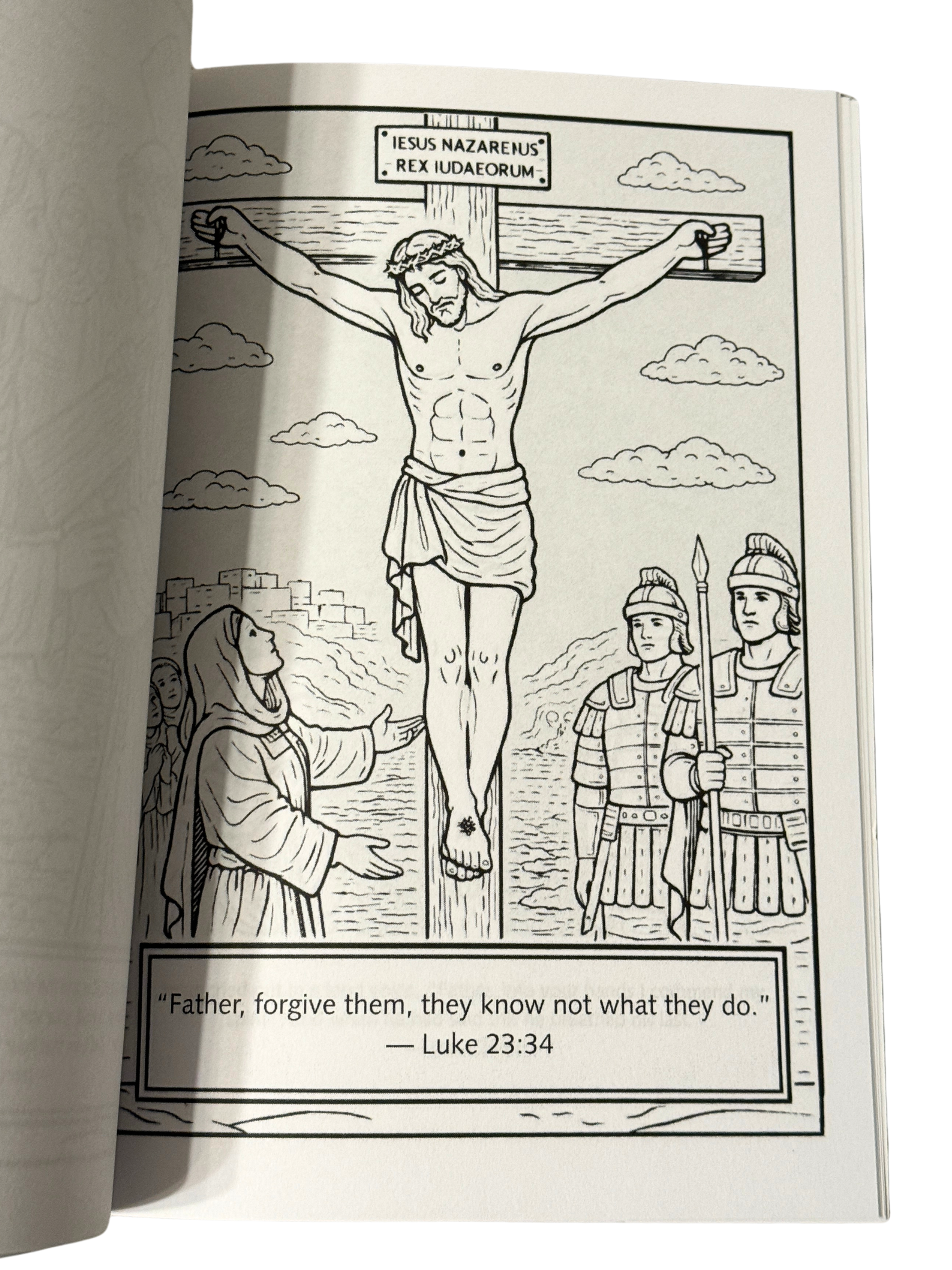 The Passion of Jesus Christ Coloring Book