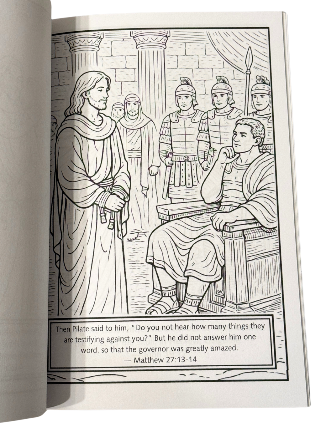 The Passion of Jesus Christ Coloring Book