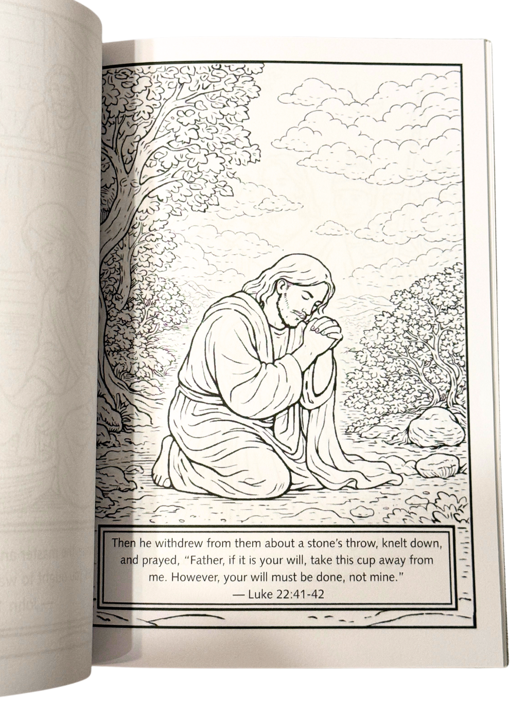 The Passion of Jesus Christ Coloring Book