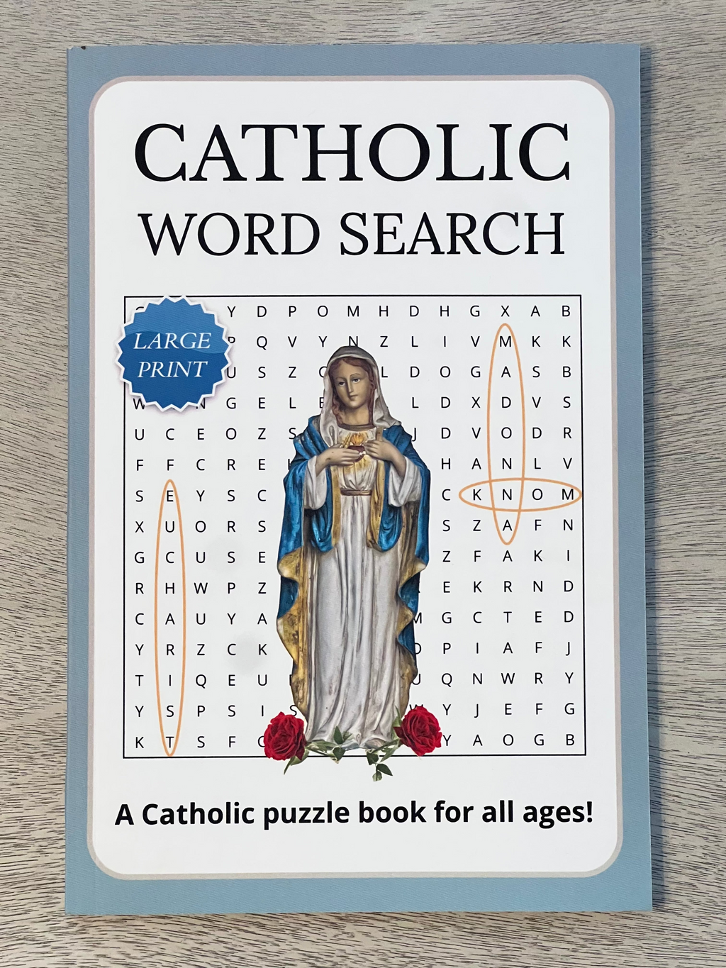 Catholic Word Search Puzzle Book