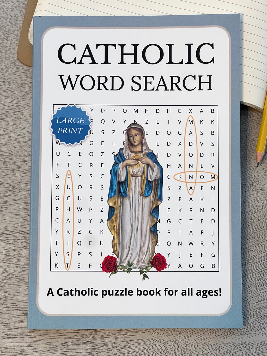 Catholic Word Search Puzzle Book