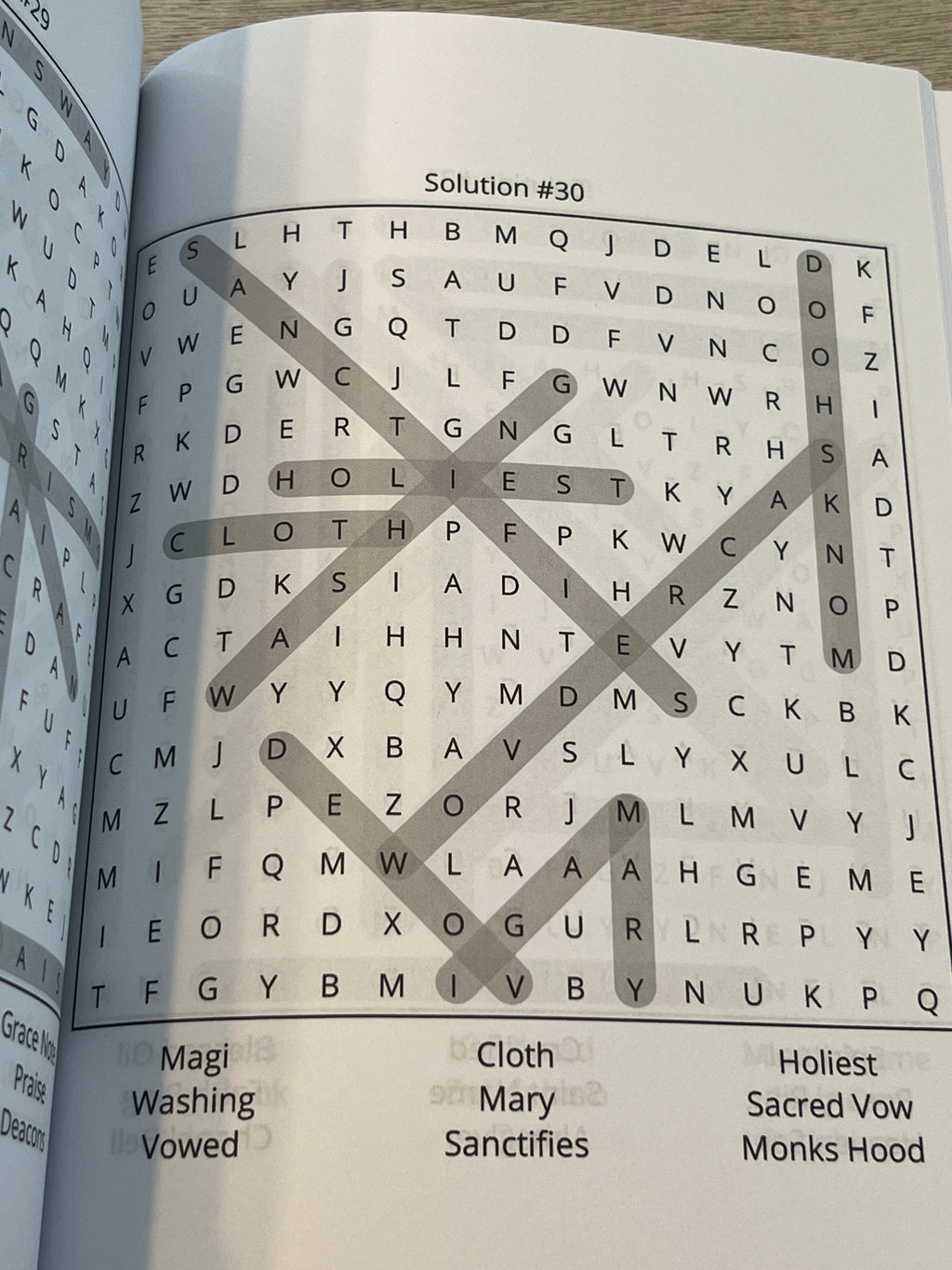 Catholic Word Search Puzzle Book