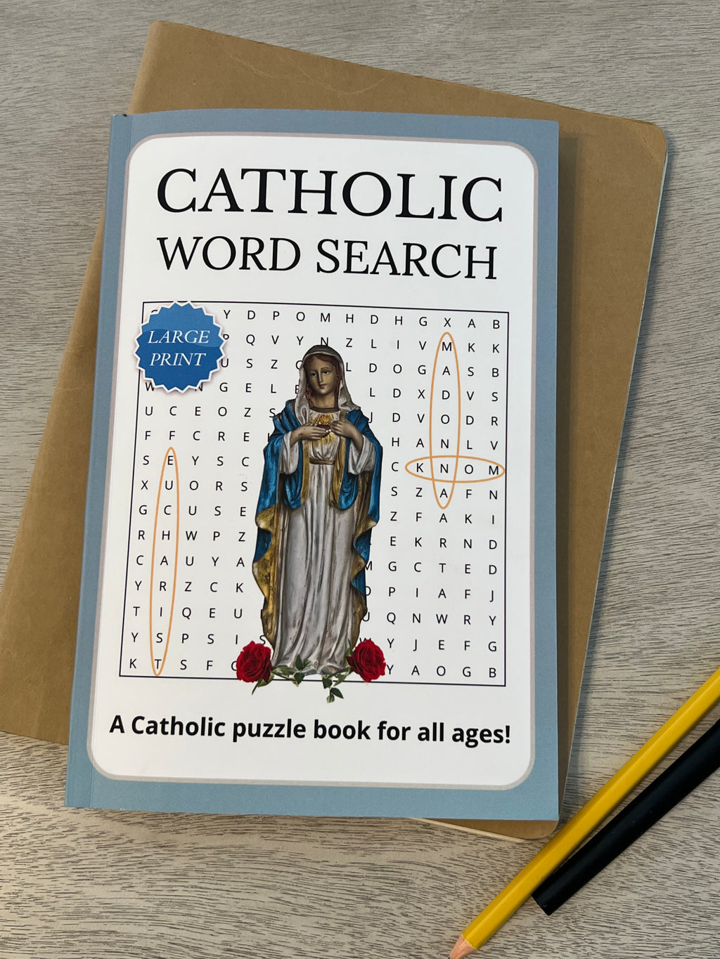 Catholic Word Search Puzzle Book
