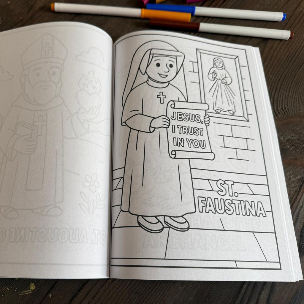 Coloring with the Saints