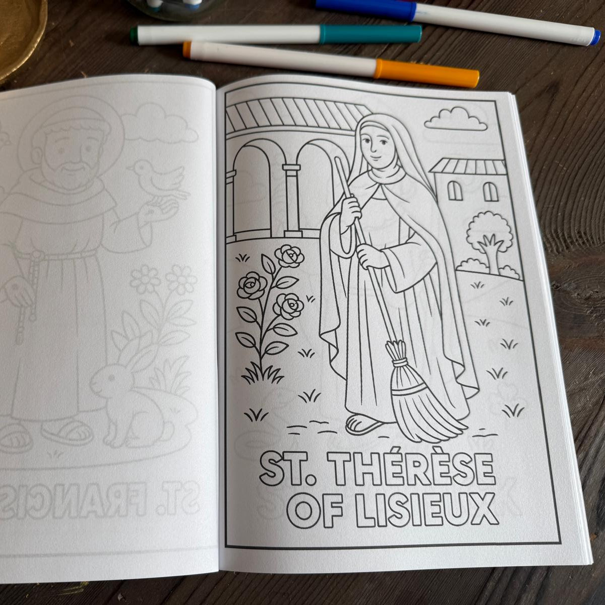 Coloring with the Saints