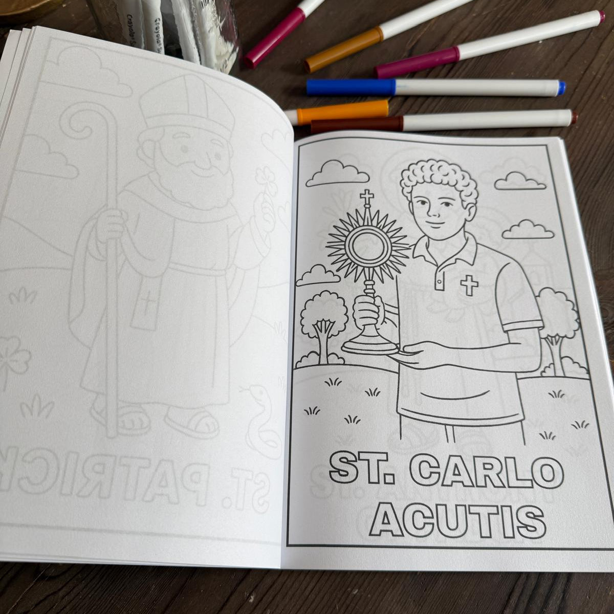 Coloring with the Saints