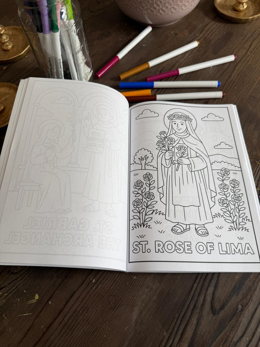 Coloring with the Saints